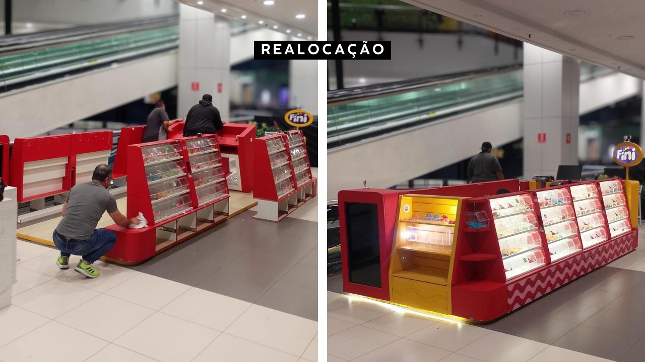 Realocação Quiosque Fini